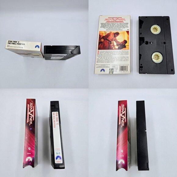 Star Trek VHS Movie Lot The Motion Picture Wrath Of Khan Final Frontier Search - Picture 4 of 16
